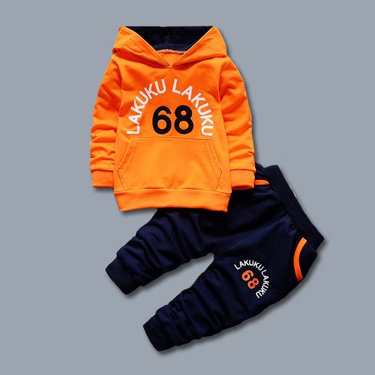 спортивний костюм 68 оранжевий